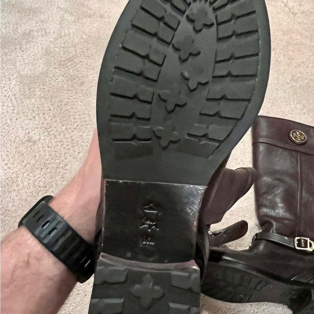 Tory Burch Junction Riding Boots - Picture 6 of 8
